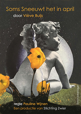 beeld soms sneeuwt het in april-72